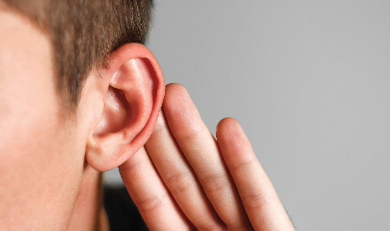 Man With Hearing Problem, Shutterstock, 1204829095