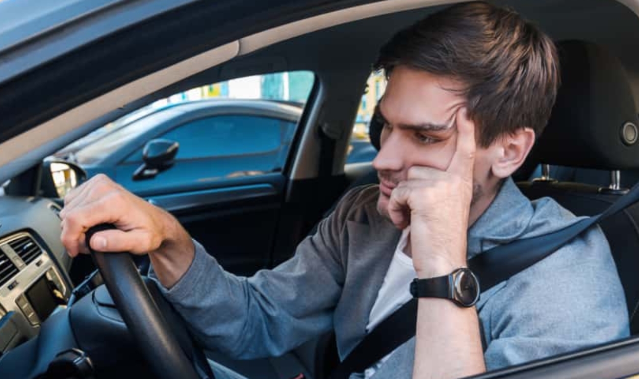 Annoyed tired young man, Shutterstock, 1529468111