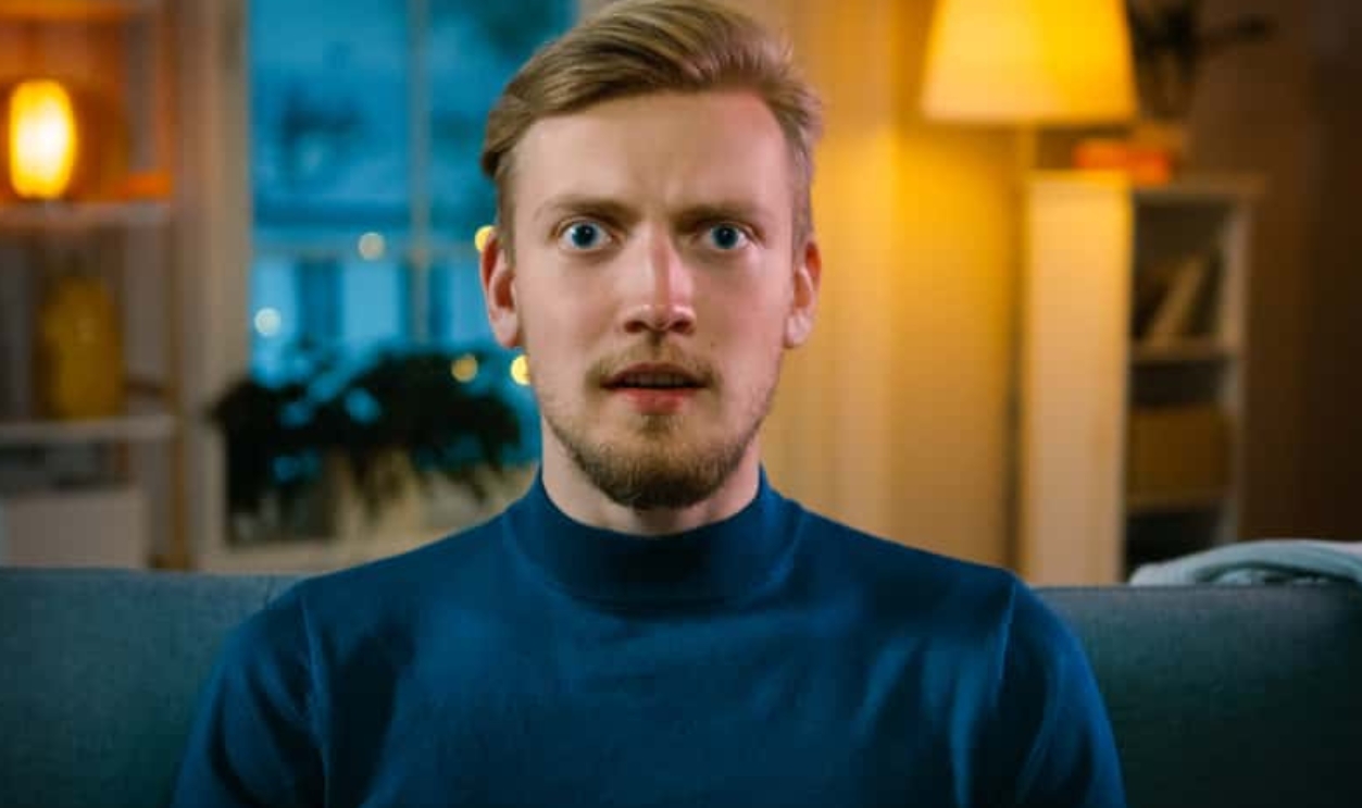 Sitting On A Couch At Home At Night, Shutterstock, 1458803456