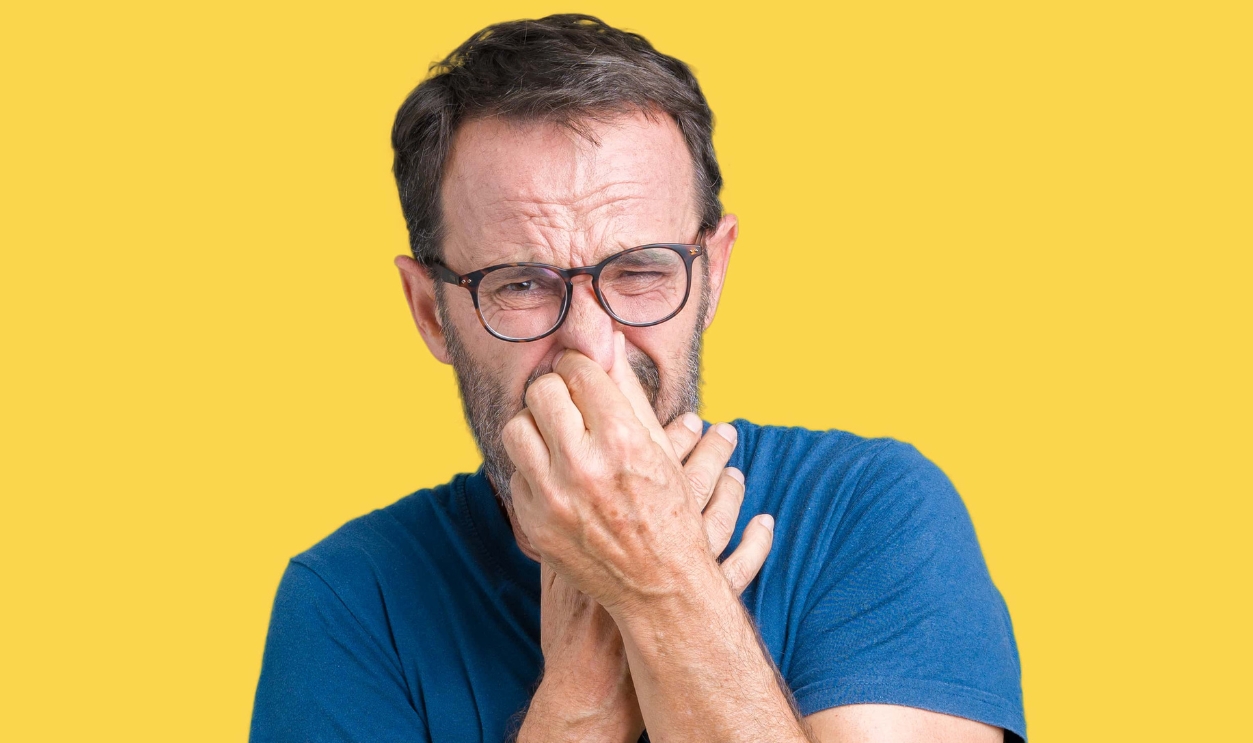 Stinky And Disgusting Face, Shutterstock, 1247664625