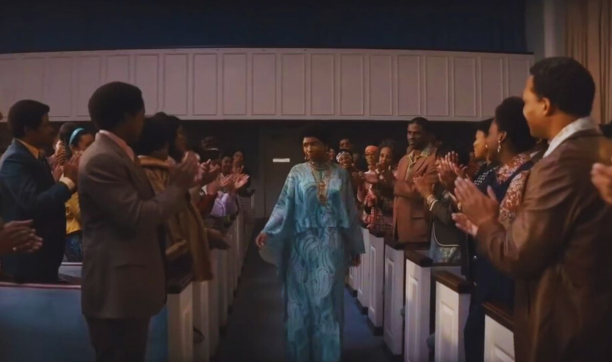 Screenshot from Respect (2021)