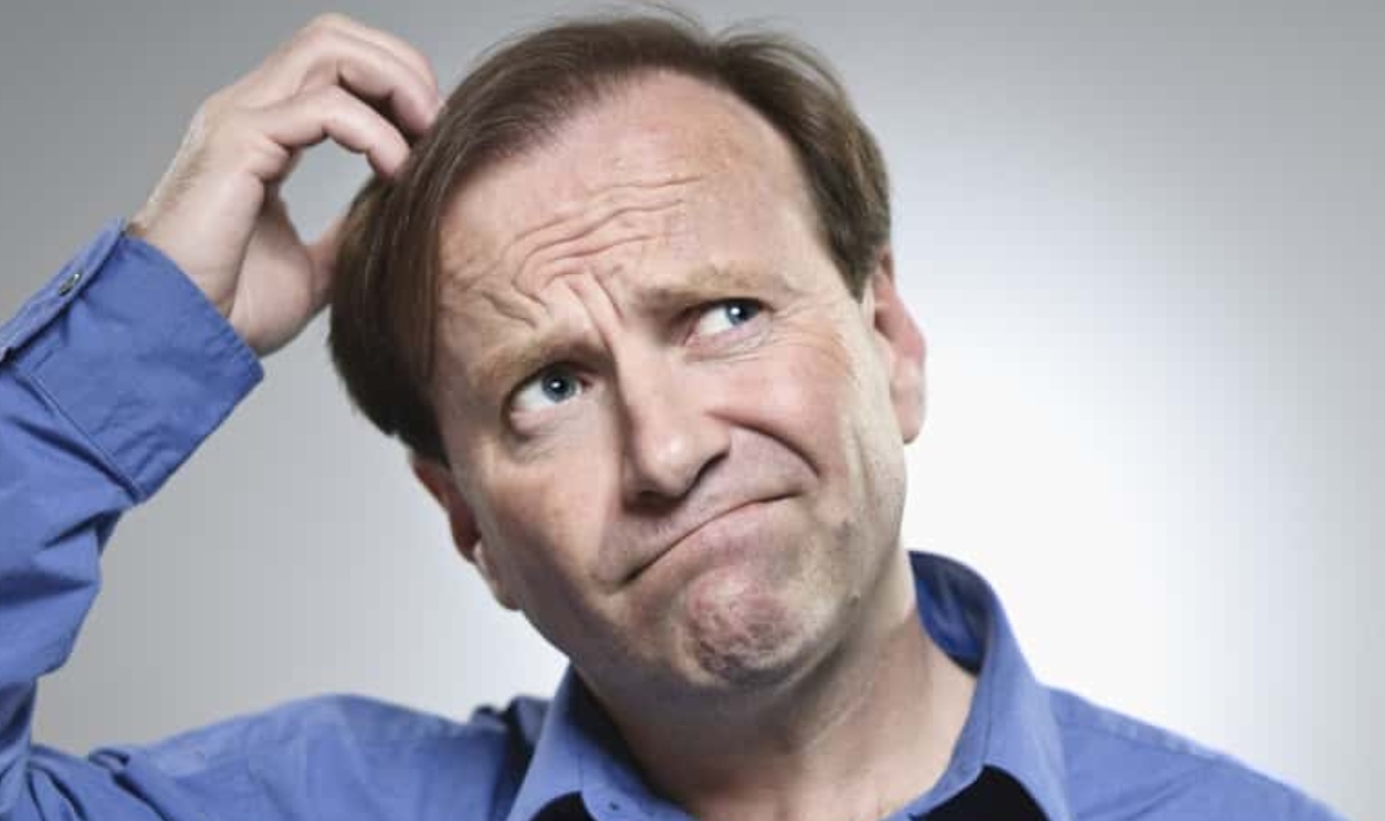 Confused Mid-Adult Man, Shutterstock, 133739957
