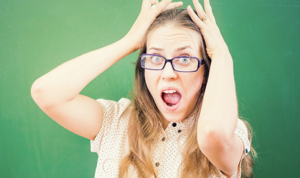 Teacher Woman In Stress, Shutterstock, 304913489