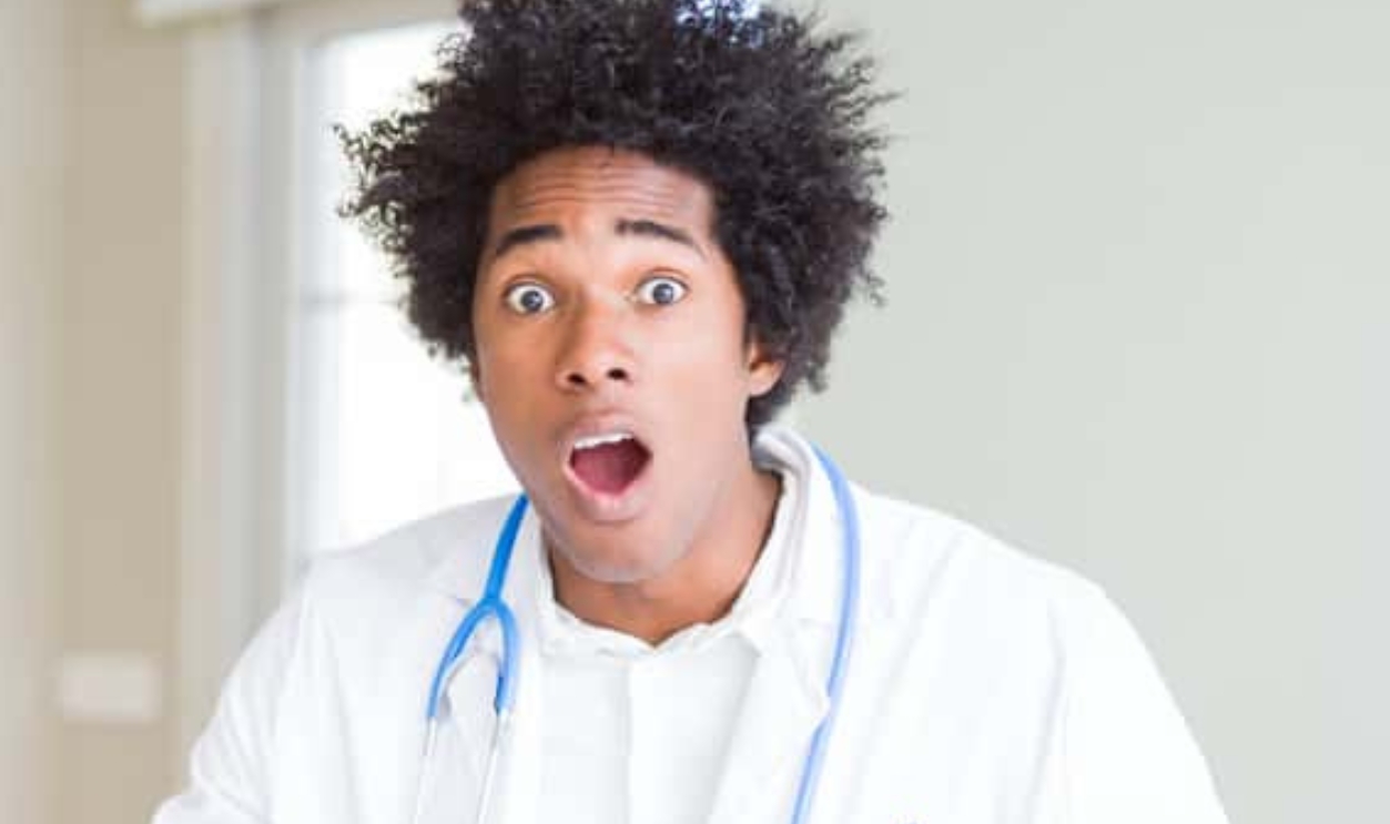 American Doctor Man At The Clinic, Shutterstock, 1337875148