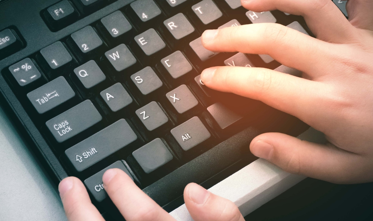 Boy Press Ctrl C On Keyboard, Shutterstock, 570135163