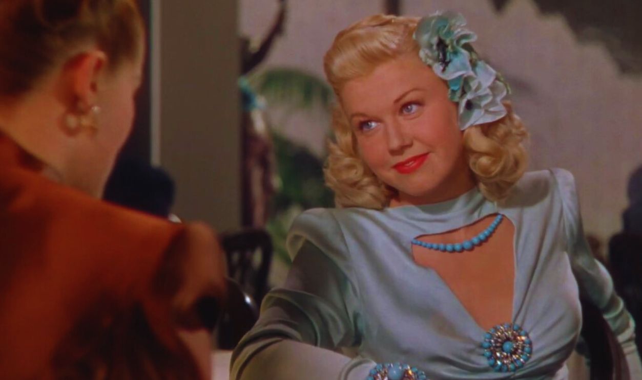 Screenshot from Romance on the High Seas (1948)