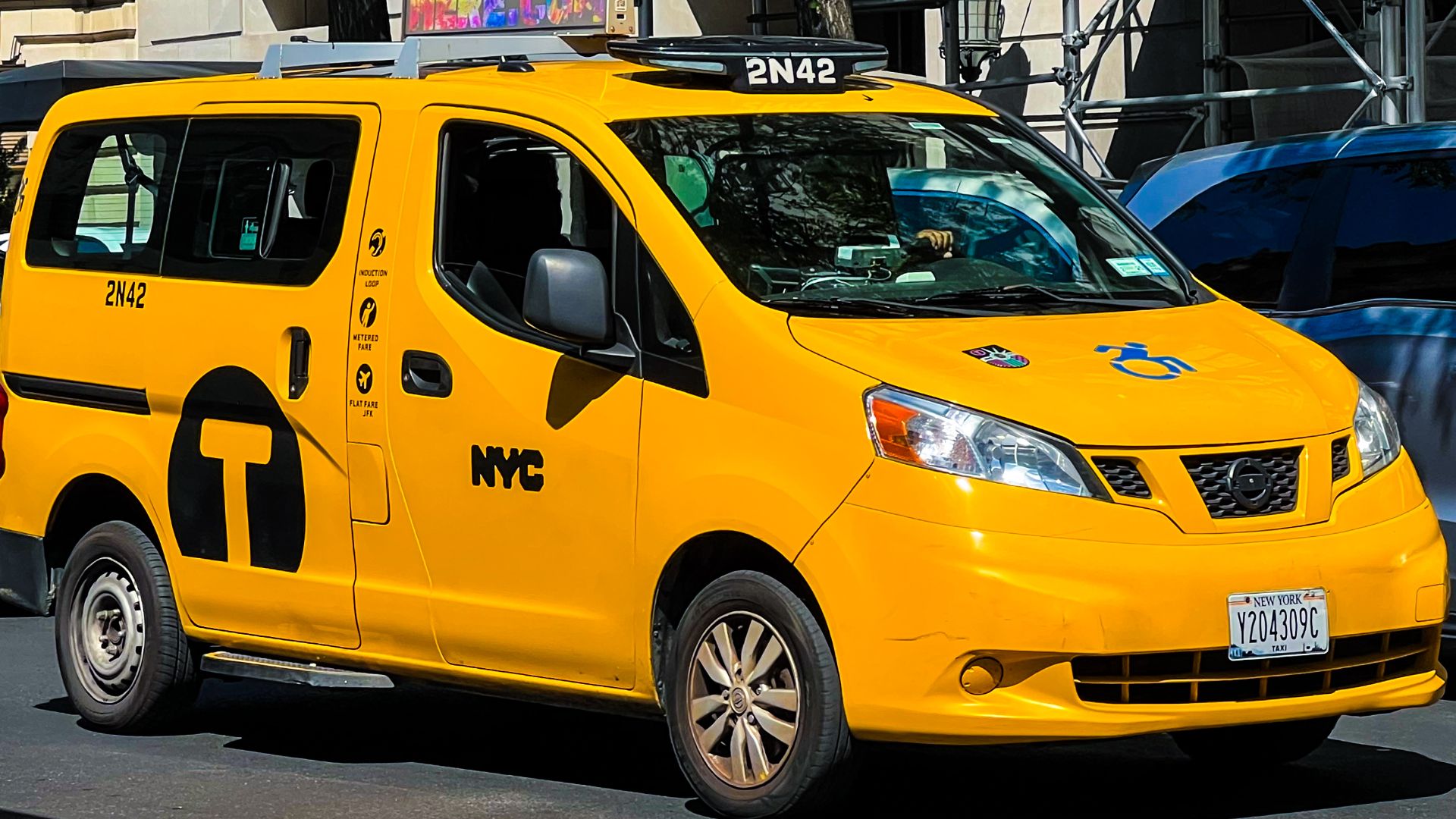File:(USA-New York) NYC Medallion Cab Nissan NV200 NY-Taxi-Y204309C 2024-06-15.jpg