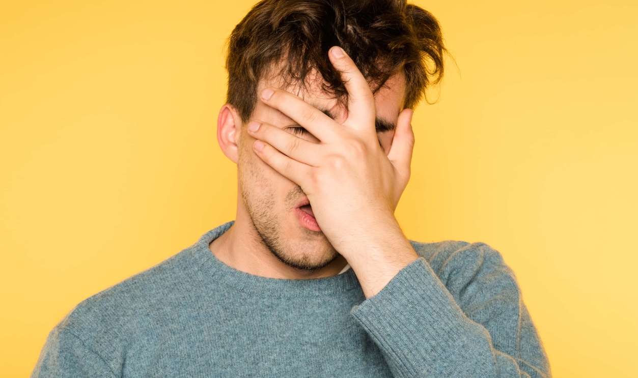 Facepalm, Shutterstock, 1145796977