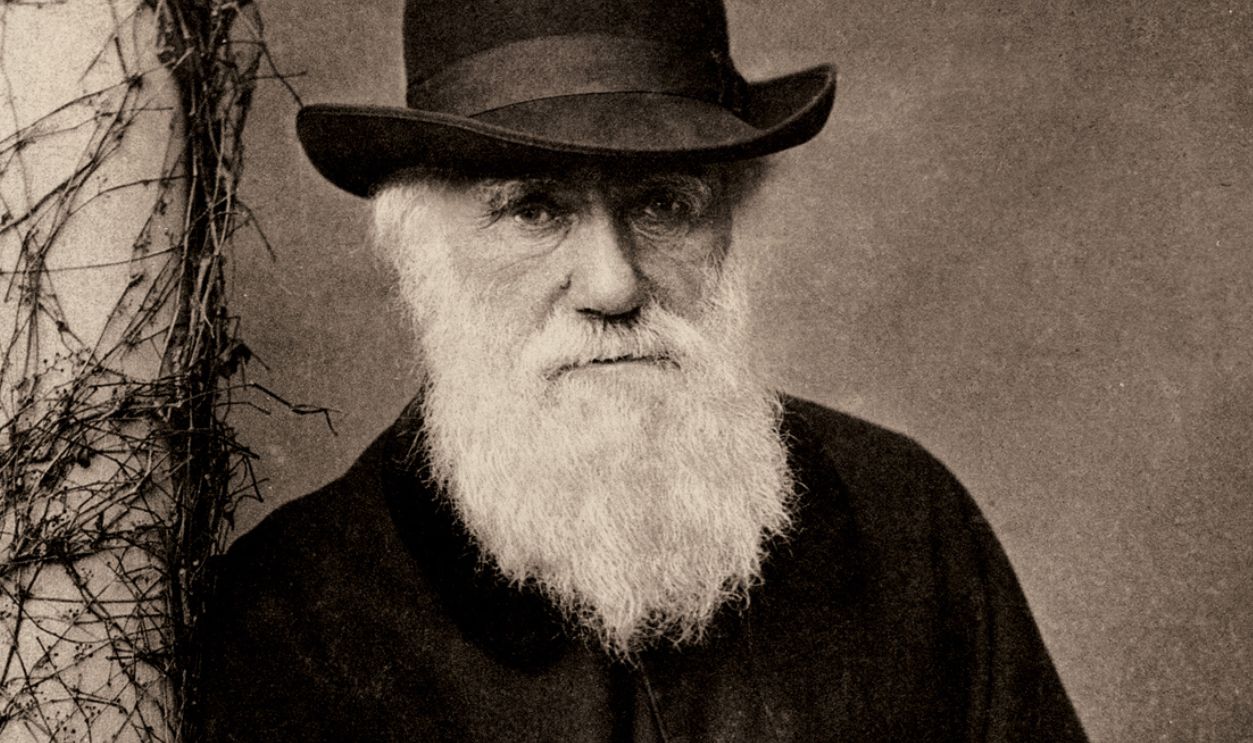 Charles Darwin Standing