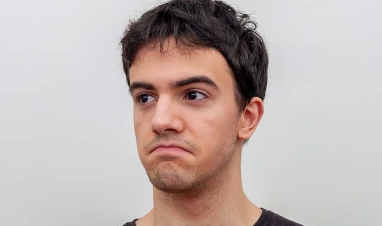 Frustrated Young Guy, Shutterstock, 1382808875