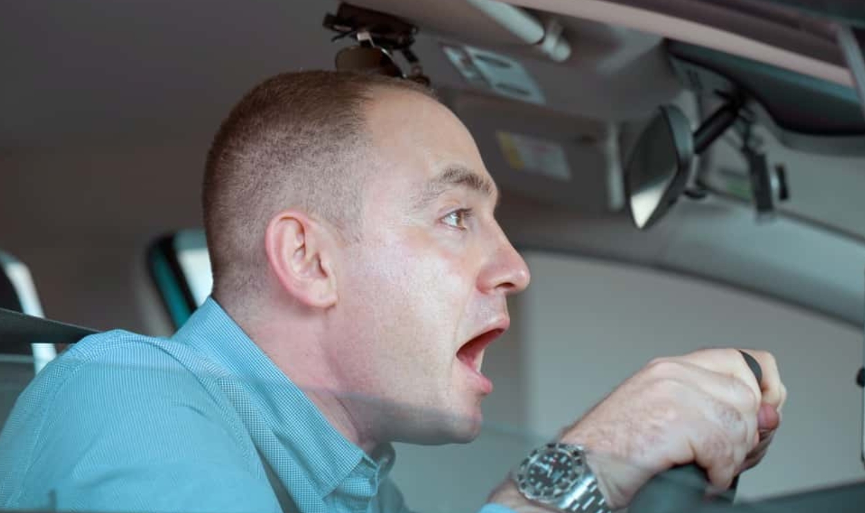 Inexperienced Anxious Motorist