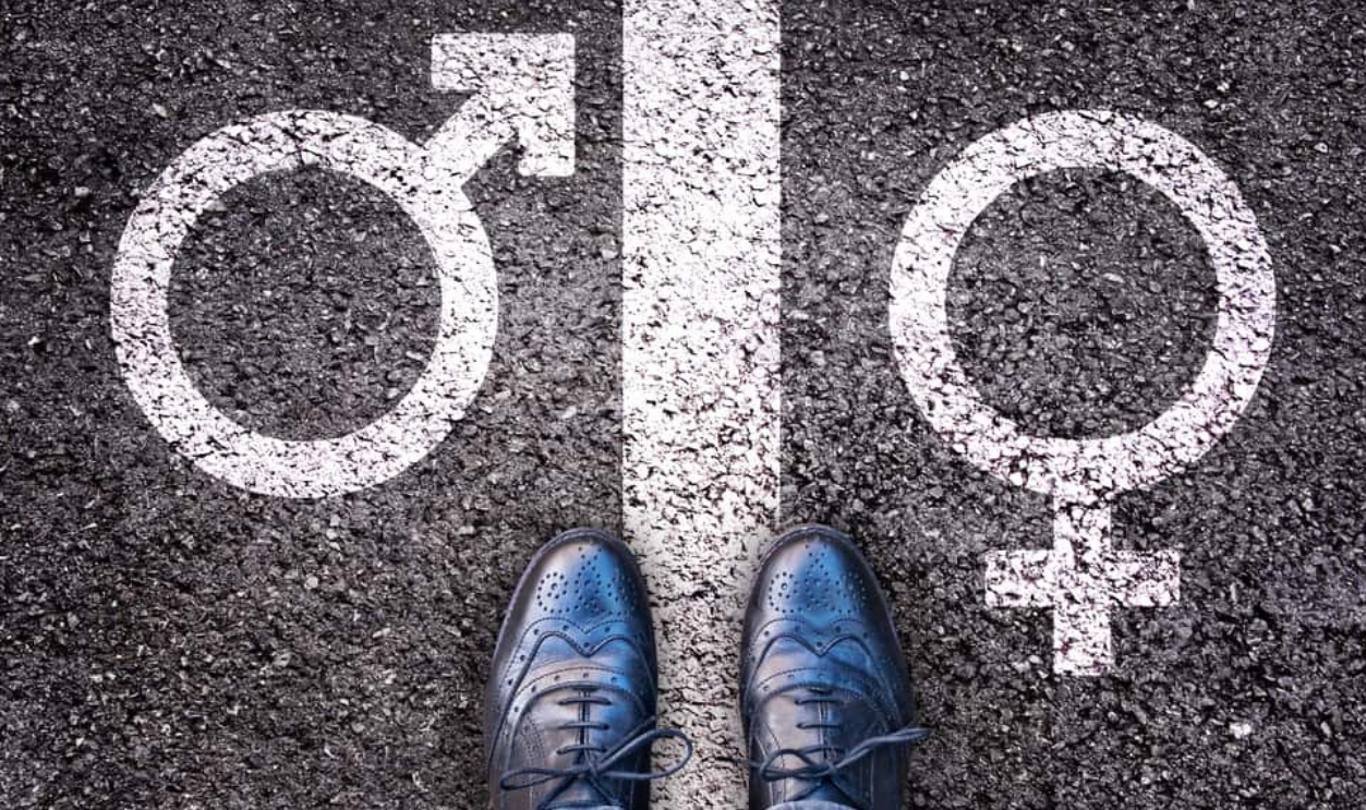 Legs With Gender Symbol, Shutterstock, 496618735