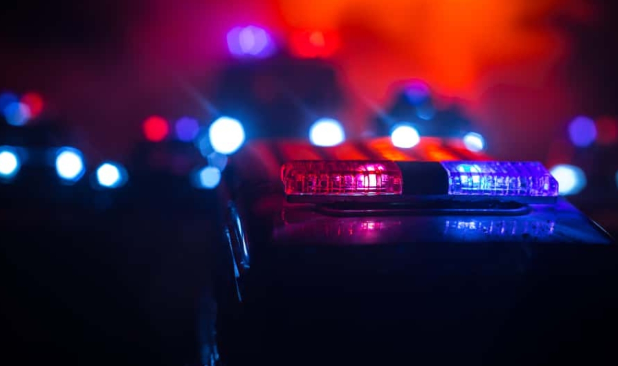 Police Cars At Night, Shutterstock, 1348553648