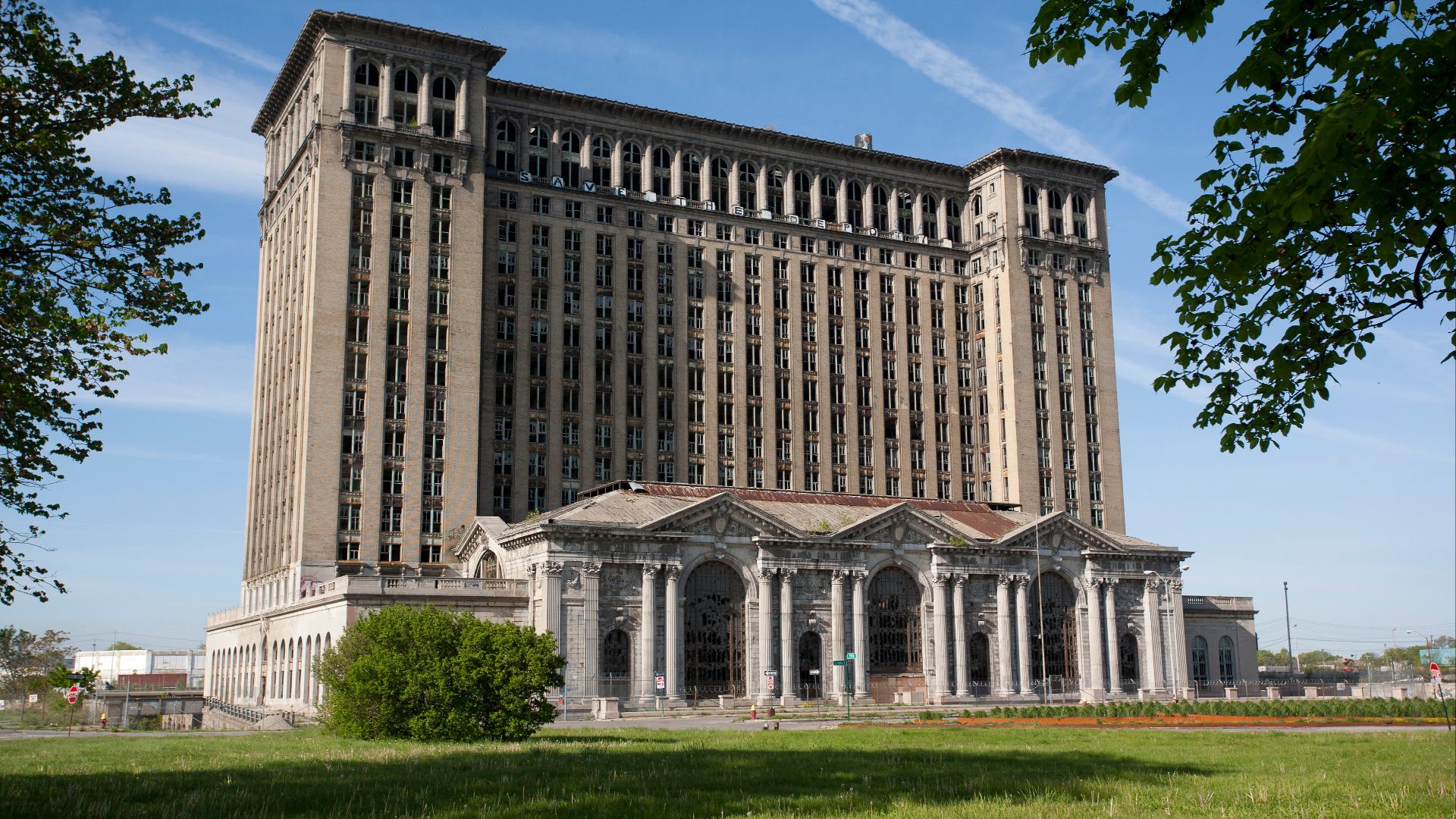 File:Michigan Central Train Station Exterior 2010.jpg