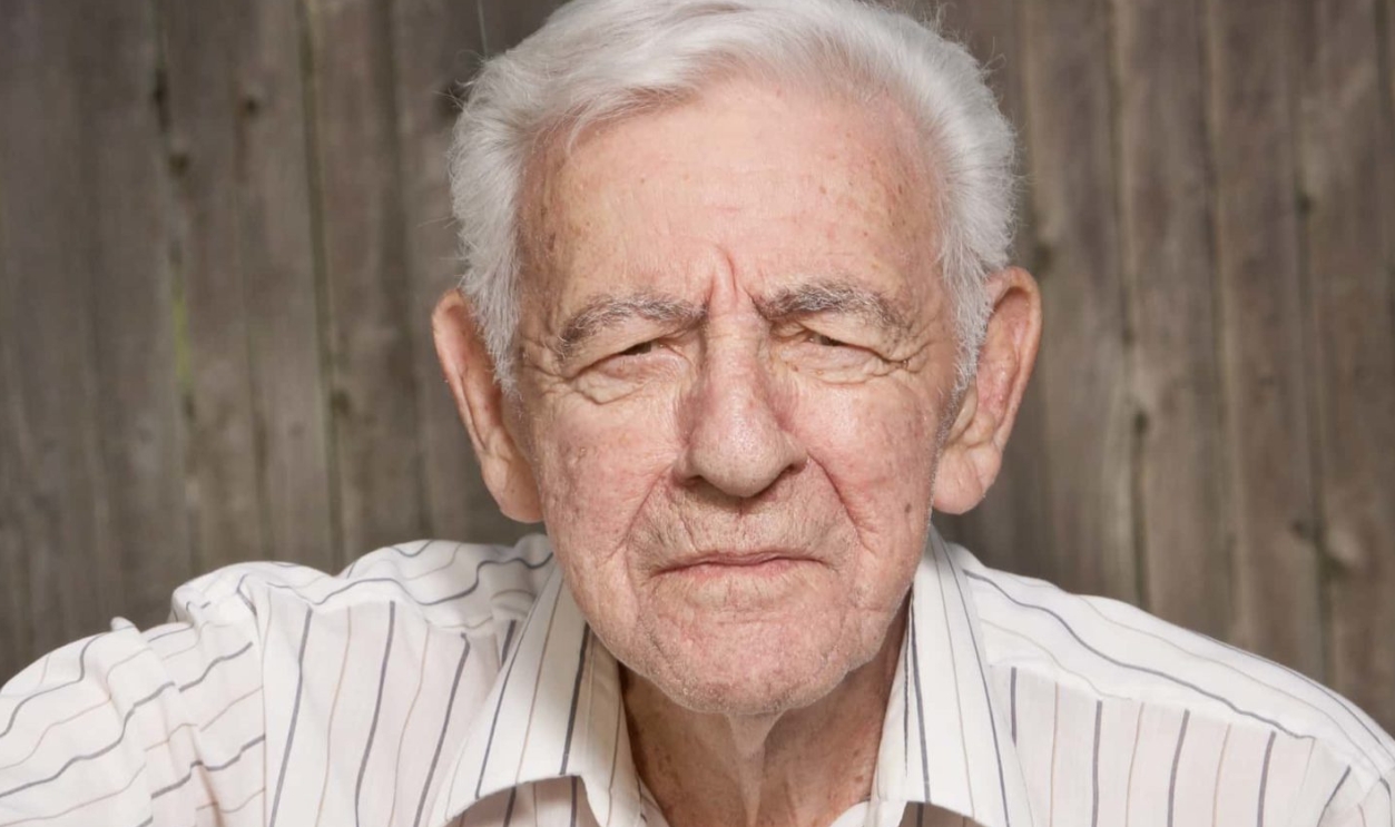 Grumpy old man, Shutterstock, 128265851