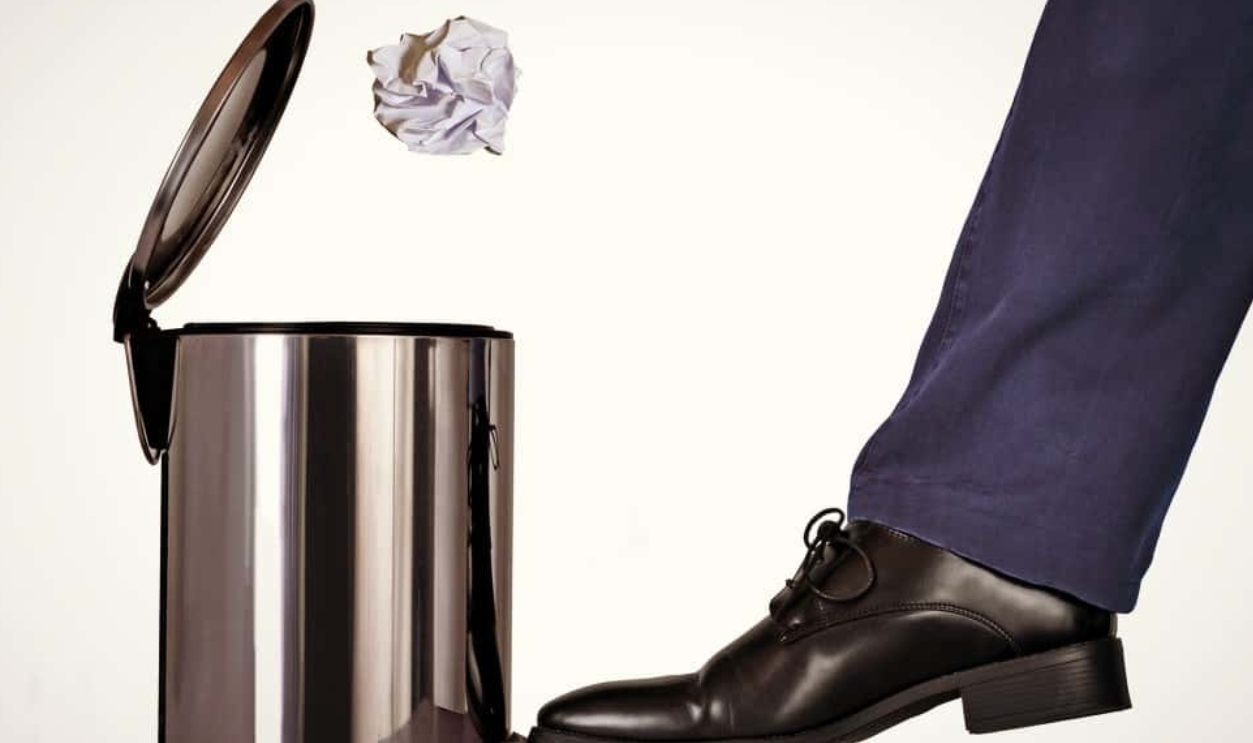 Crumpled Paper Into Modern Trash, Shutterstock, 497995387