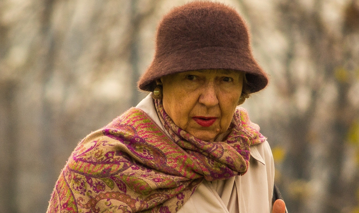 Lady Woman Female Old Lady