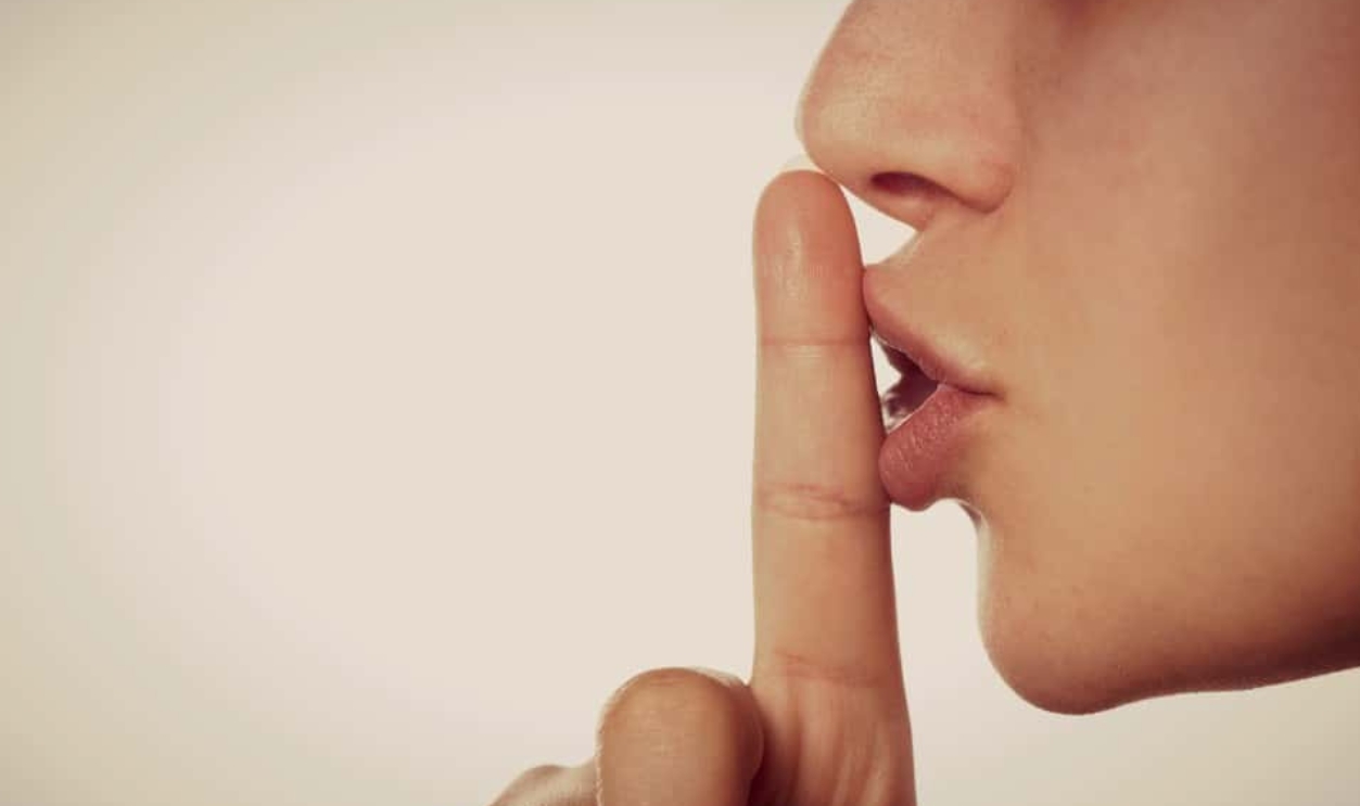 Sign For Silence, Shutterstock, 259340339