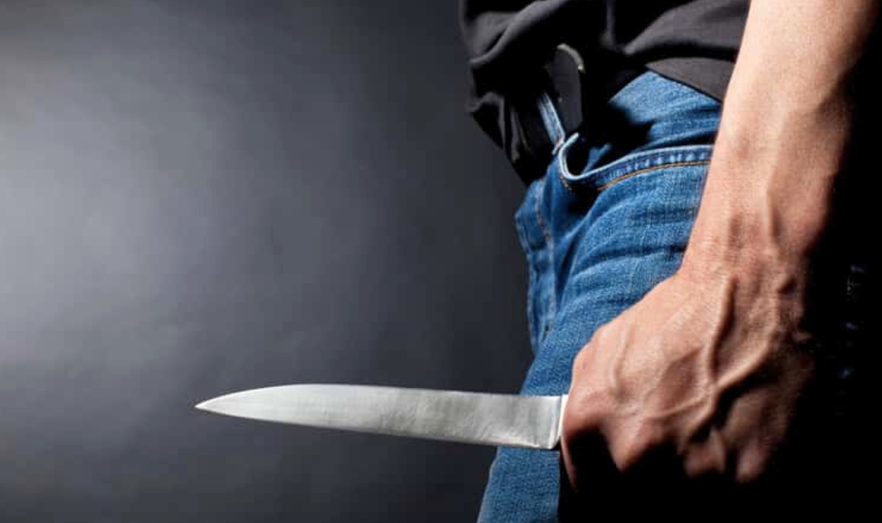 The Man With A Knife In A Hand Closeup, Shutterstock, 104455547