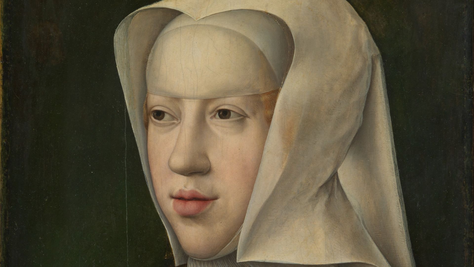 File:Portrait of Archduchess Margaret of Austria, Duchess of Savoy (1480–1530), in widow's dress, by Bernard van Orley.jpg