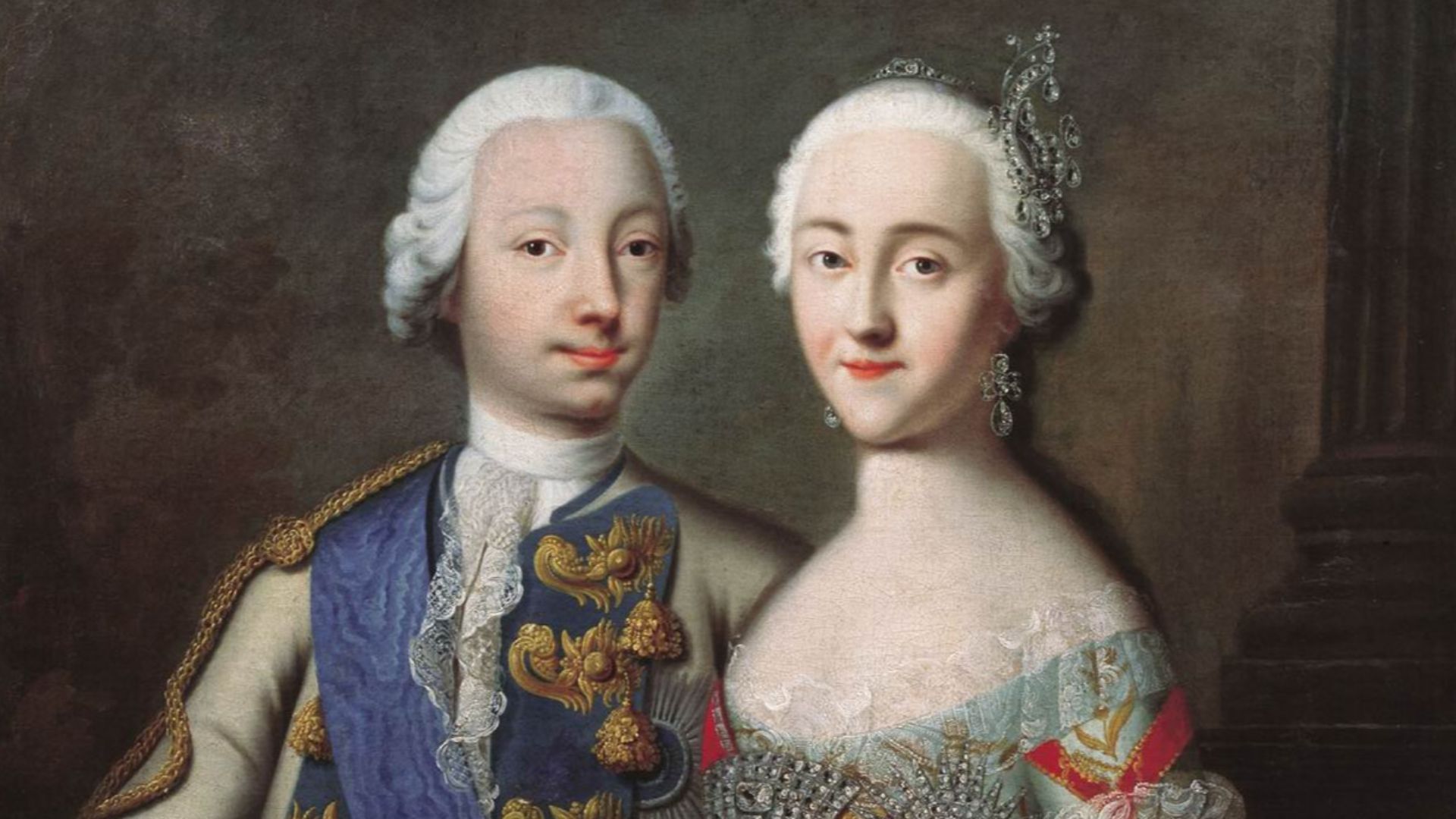 File:Peter III and Catherine II by Grooth (copy in Odessa).jpg
