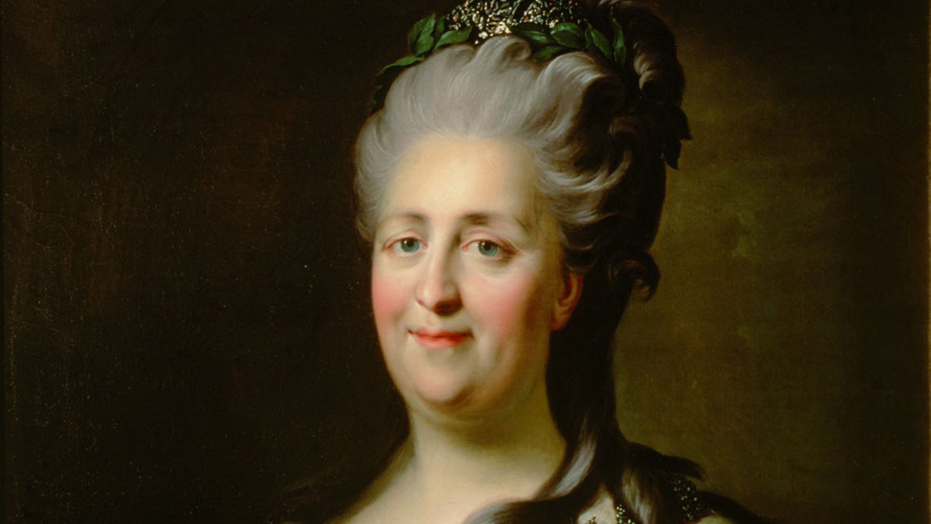 File:Catherine II after Roslin, Rokotov (1780s, Kunsthistorisches Museum).jpg