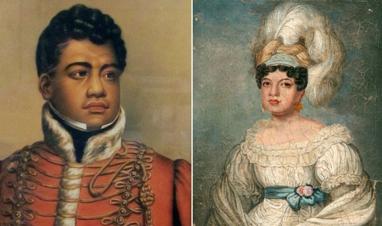 Kamehameha II And Kamamalu