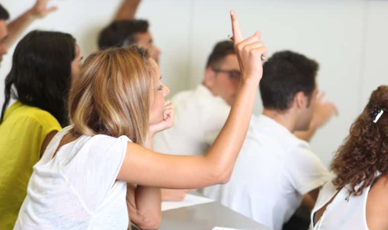 Students Studying In Classroom, Shutterstock, 149911151
