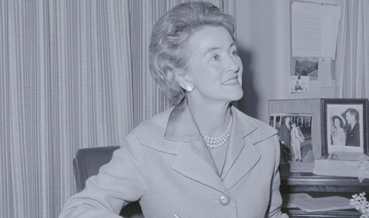Gettyimages - 517824218, Marietta Tree Signing Papers at Desk (Original Caption) New York City: Mrs. Marietta Tree, U.S. Representative on the U.S. Trusteeship Council with personal rank of ambassador is shown seated at her desk.