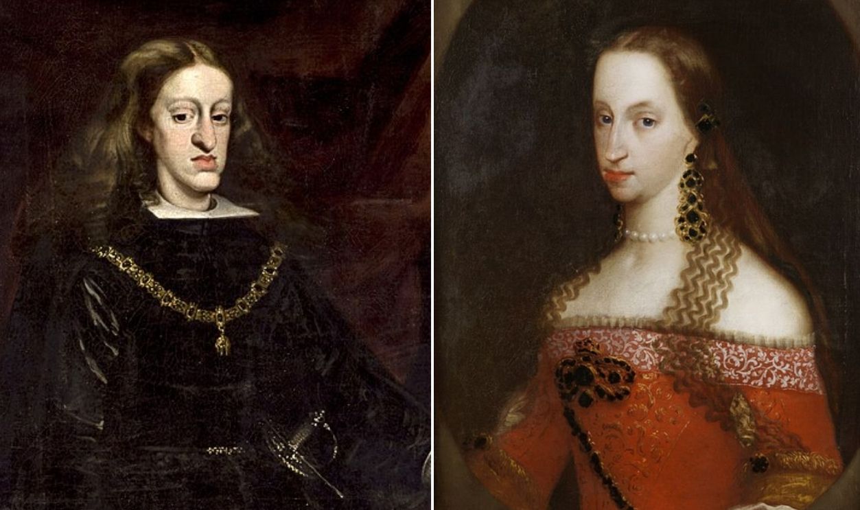 Charles II Of Spain And Maria Anna