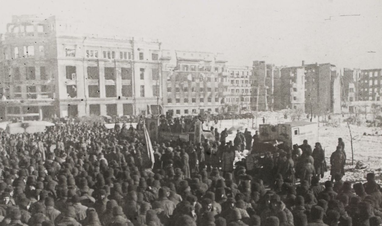 Battle of Stalingrad, one of major and strategically decisive battles of World War II, during which Nazi Germany forces fought the Soviet Union for control of Soviet city of Stalingrad from August 23, 1942 till February 2, 1943.