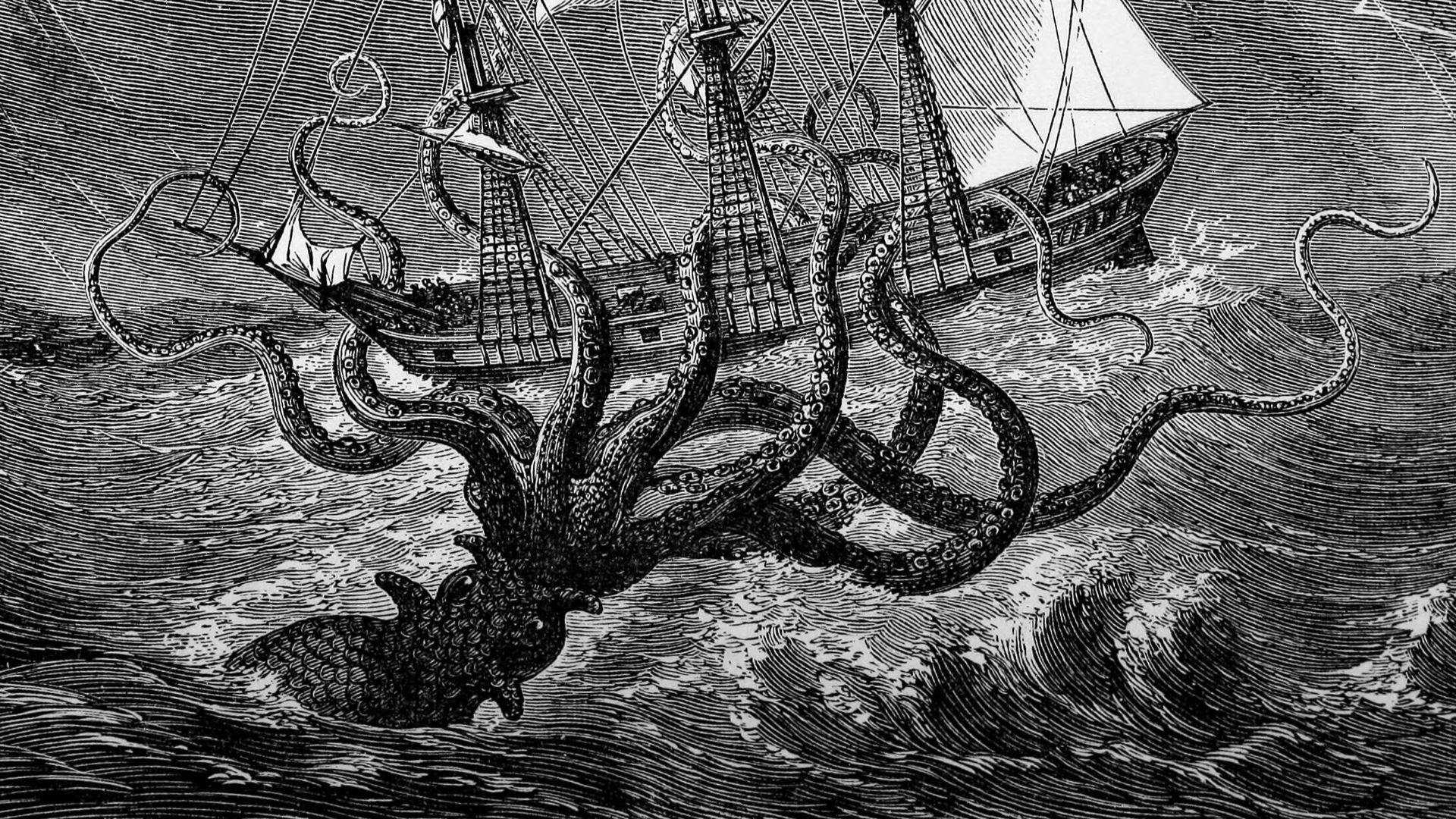 File:Giant octopus attacks ship.jpg