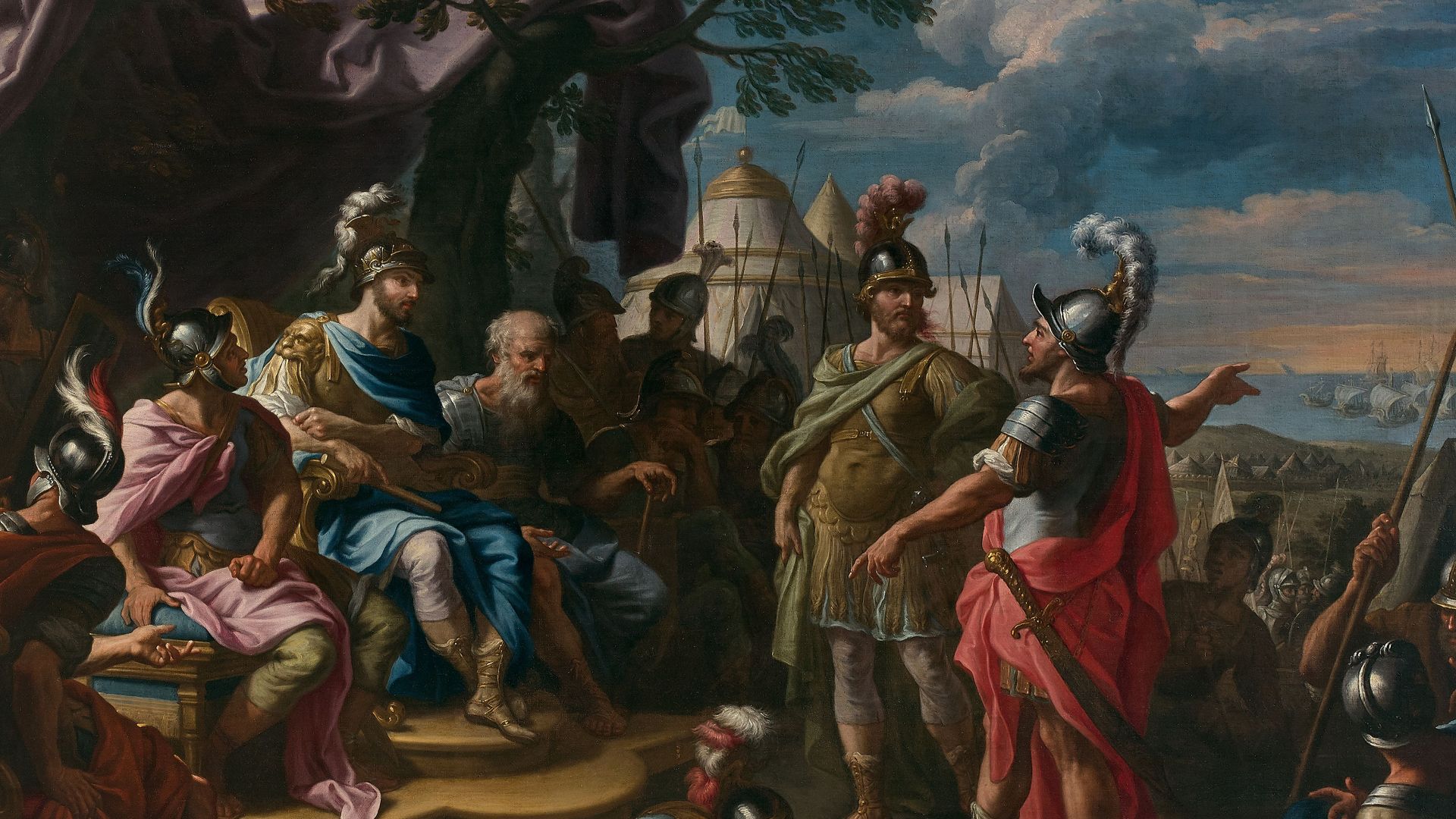 File:The Argument between Ajax and Odysseus over Achilles' armour, by Agostino Masucci.jpg