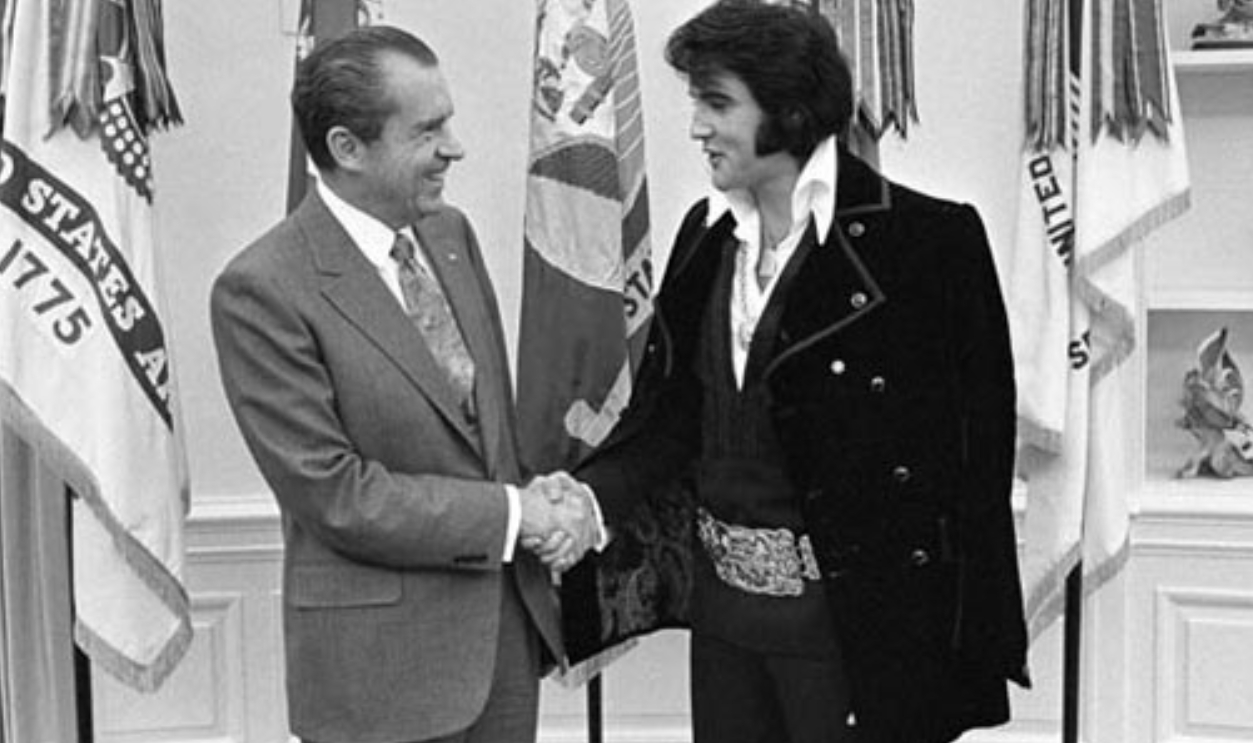 Nixon Meets Elvis In 1970