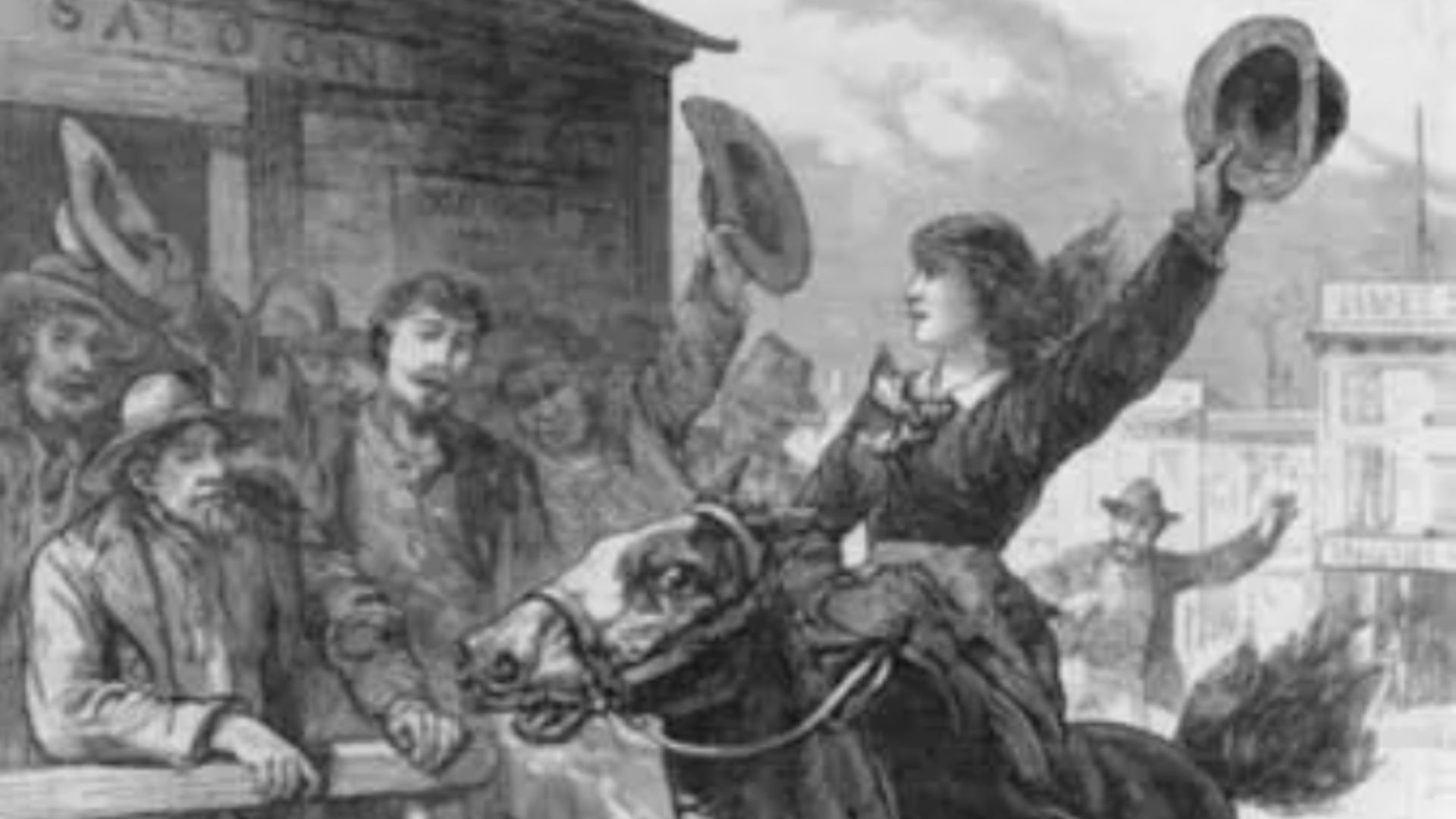 File:Belle Starr jumping bail, illustration from The National Police Gazette, May 22, 1886.png