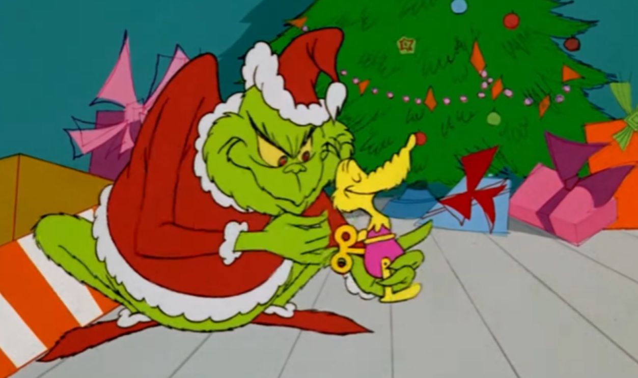 Screenshot from Dr. Seuss' How the Grinch Stole Christmas! (1966)