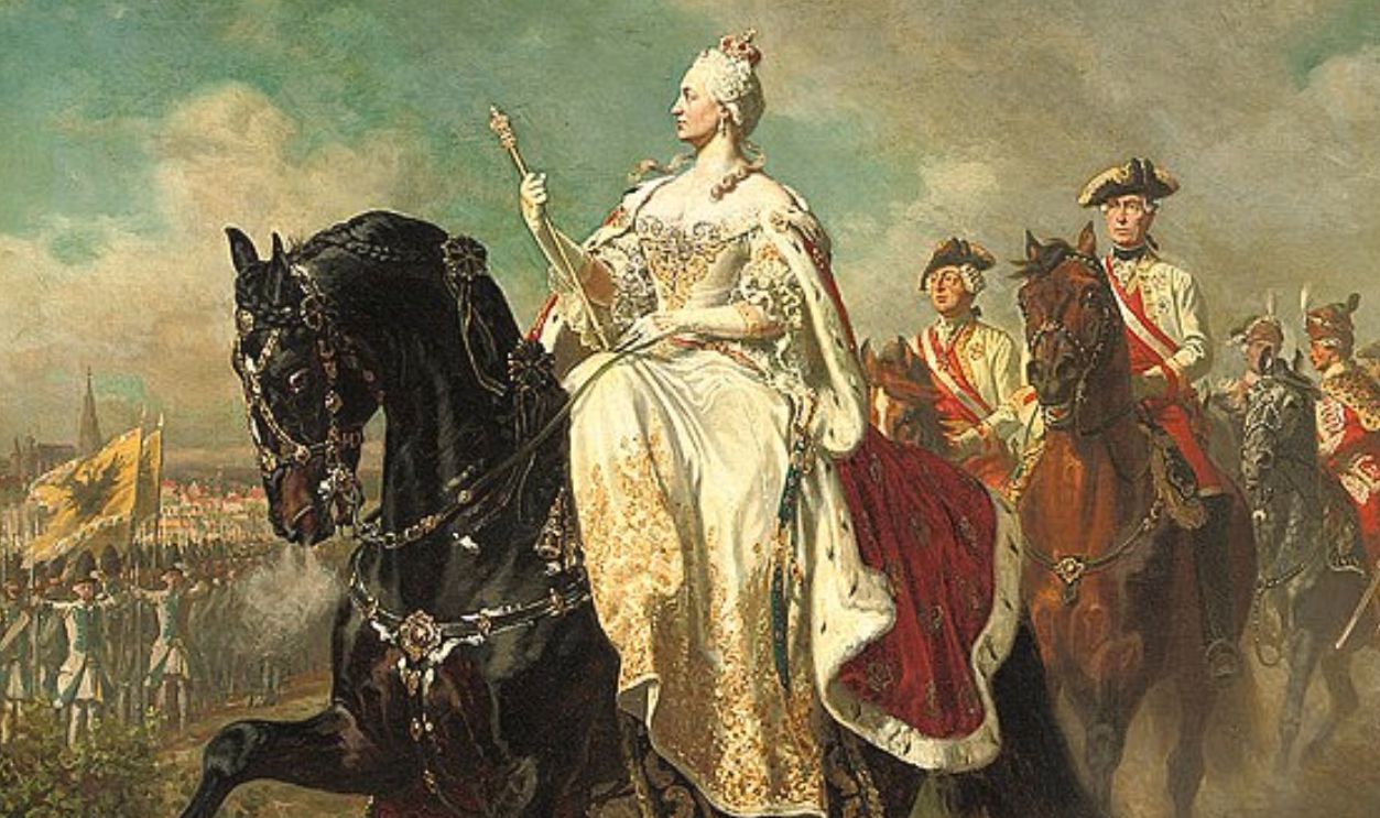 File:Empress-maria-theresia-on-horseback-inspecting-austrian-troops-wilhelm-camphausen.jpg