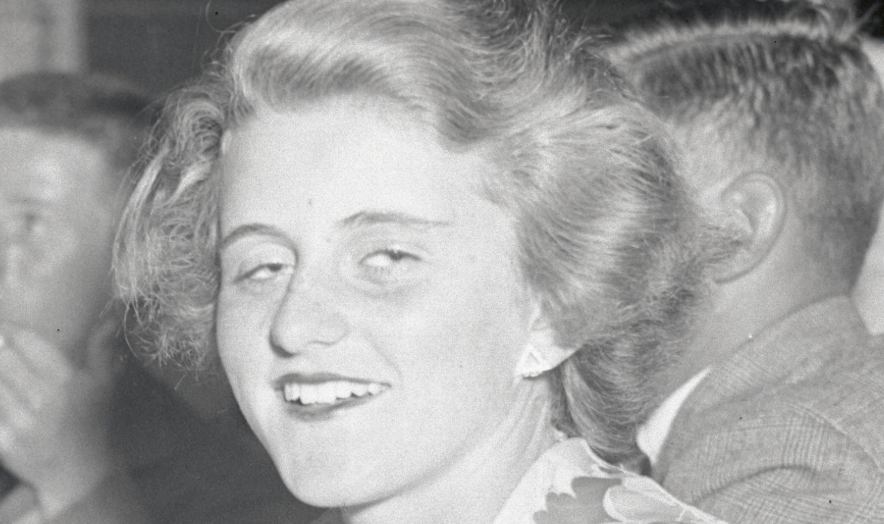 Kathleen Agnes Kennedy Cavendish and Friends Sitting at Table