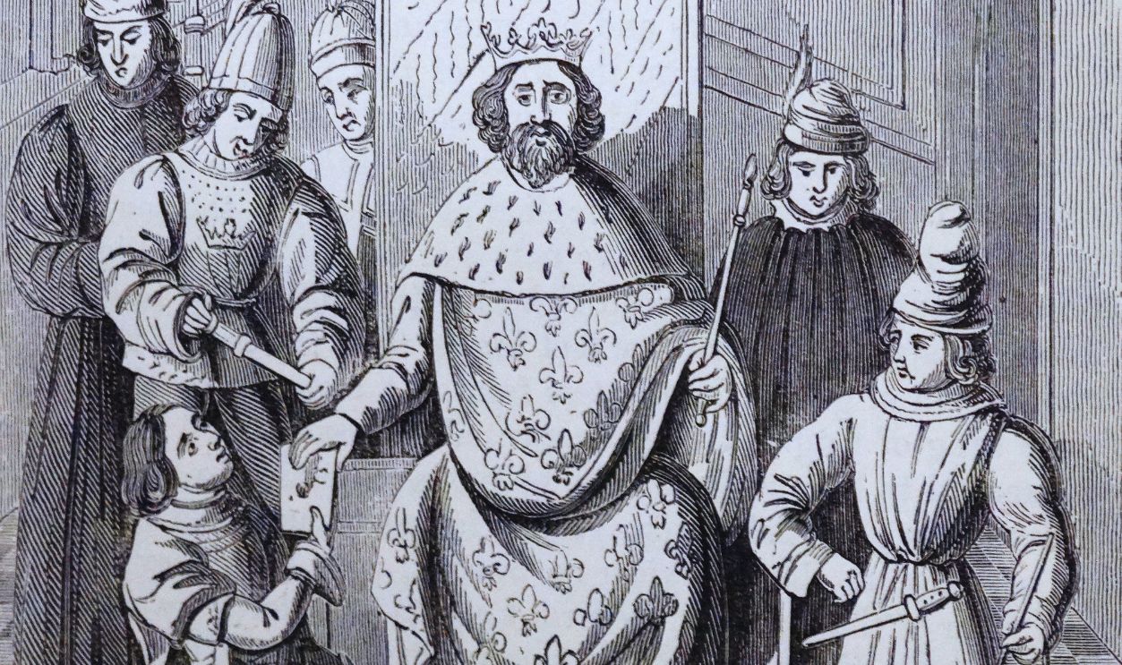 Gettyimages - 959171504, Edward. Engraved portrait of Edward, the Black Prince (1330-1376) first Duke of Cornwall, the Prince of Wales and the Prince of Aquitaine. Dated 14th Century.