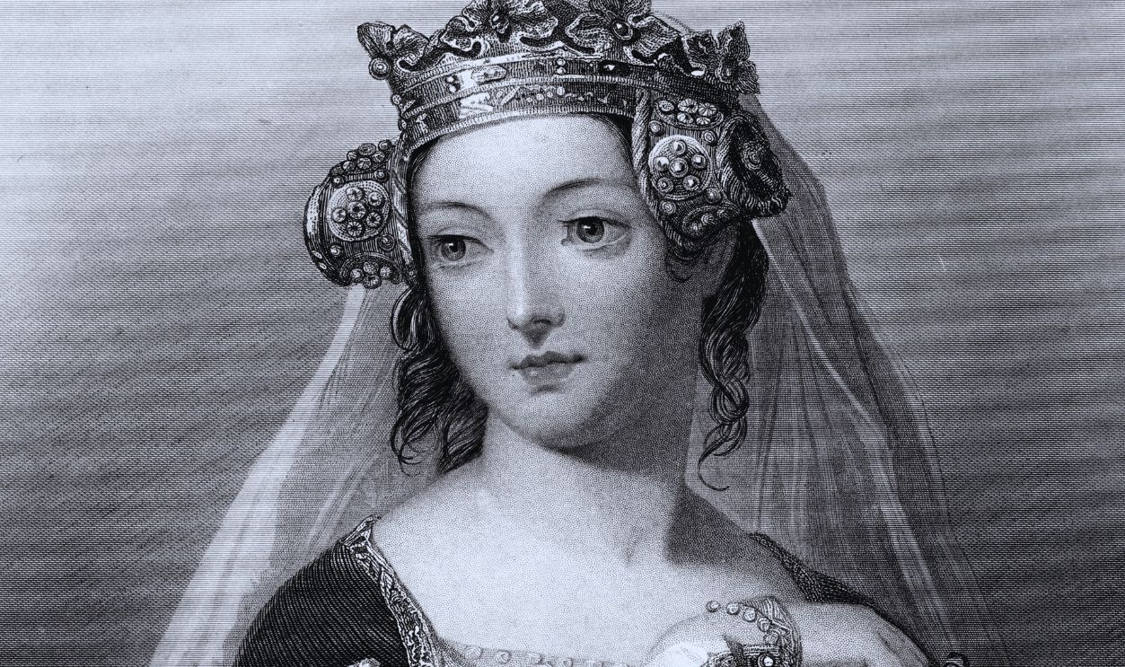 Gettyimages - 463963609, Philippa of Hainault, Queen consort of Edward III. Artist: WH Egleton Philippa of Hainault (1314-1369), Queen consort of Edward III