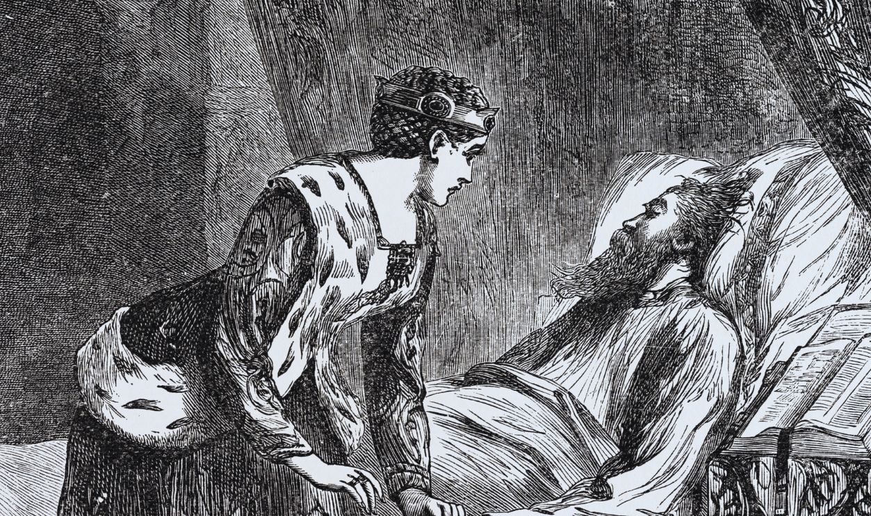 Gettyimages - 455692365, Alice Perrers At The Deathbed Of Edward Iii. Alice Perrers At The Deathbed Of Edward Iii. 