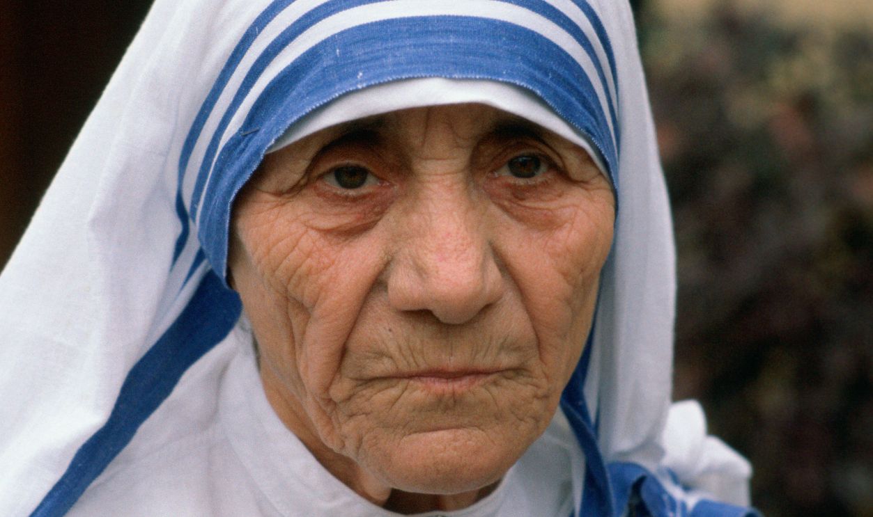  Mother Teresa of Calcutta in India. 
