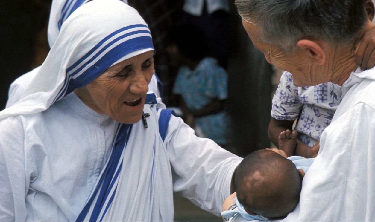 Mother Teresa and Brother Roger. 