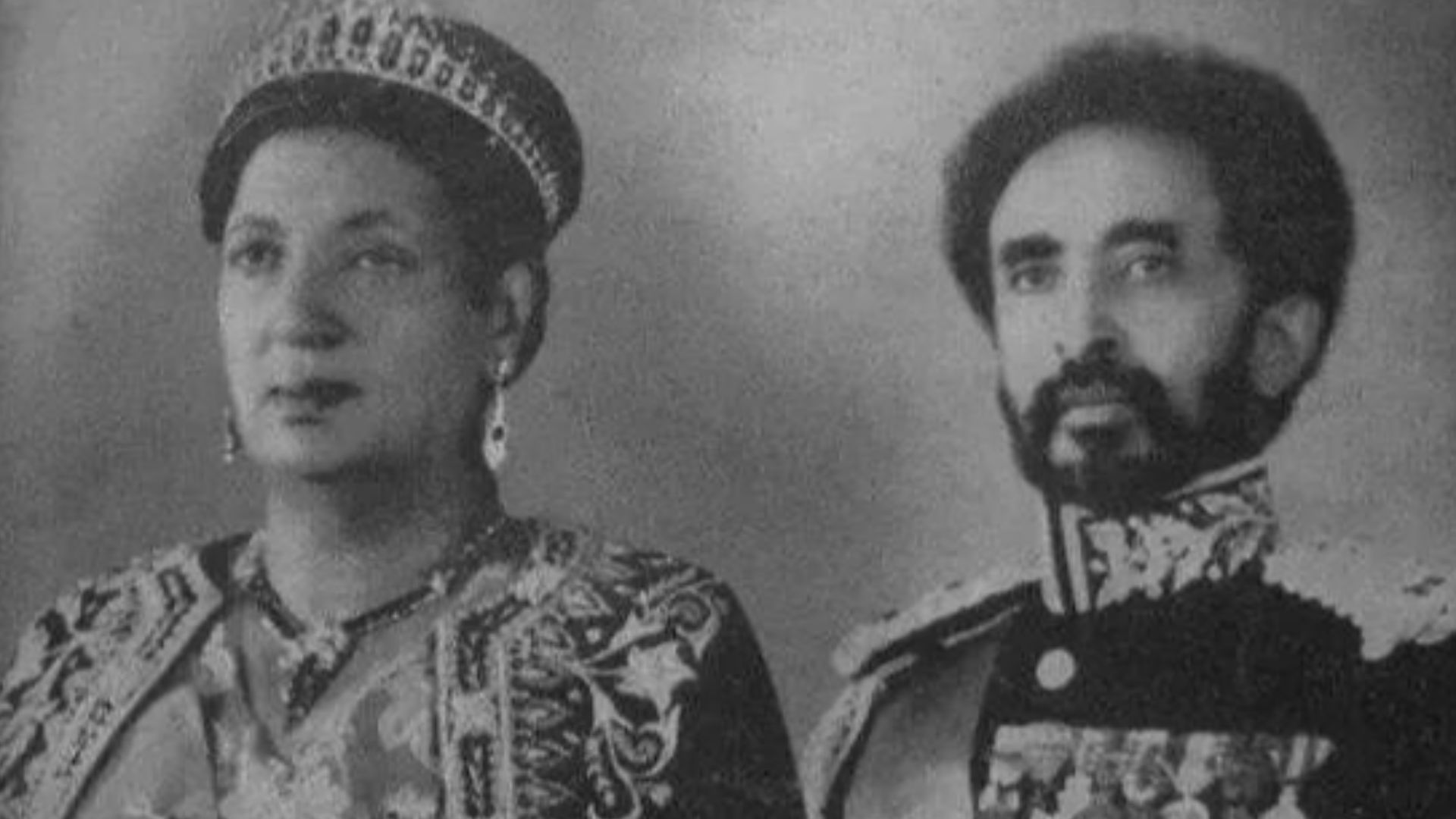 File:HIM Selassie with his Wife Empress Menen Asfaw.jpg