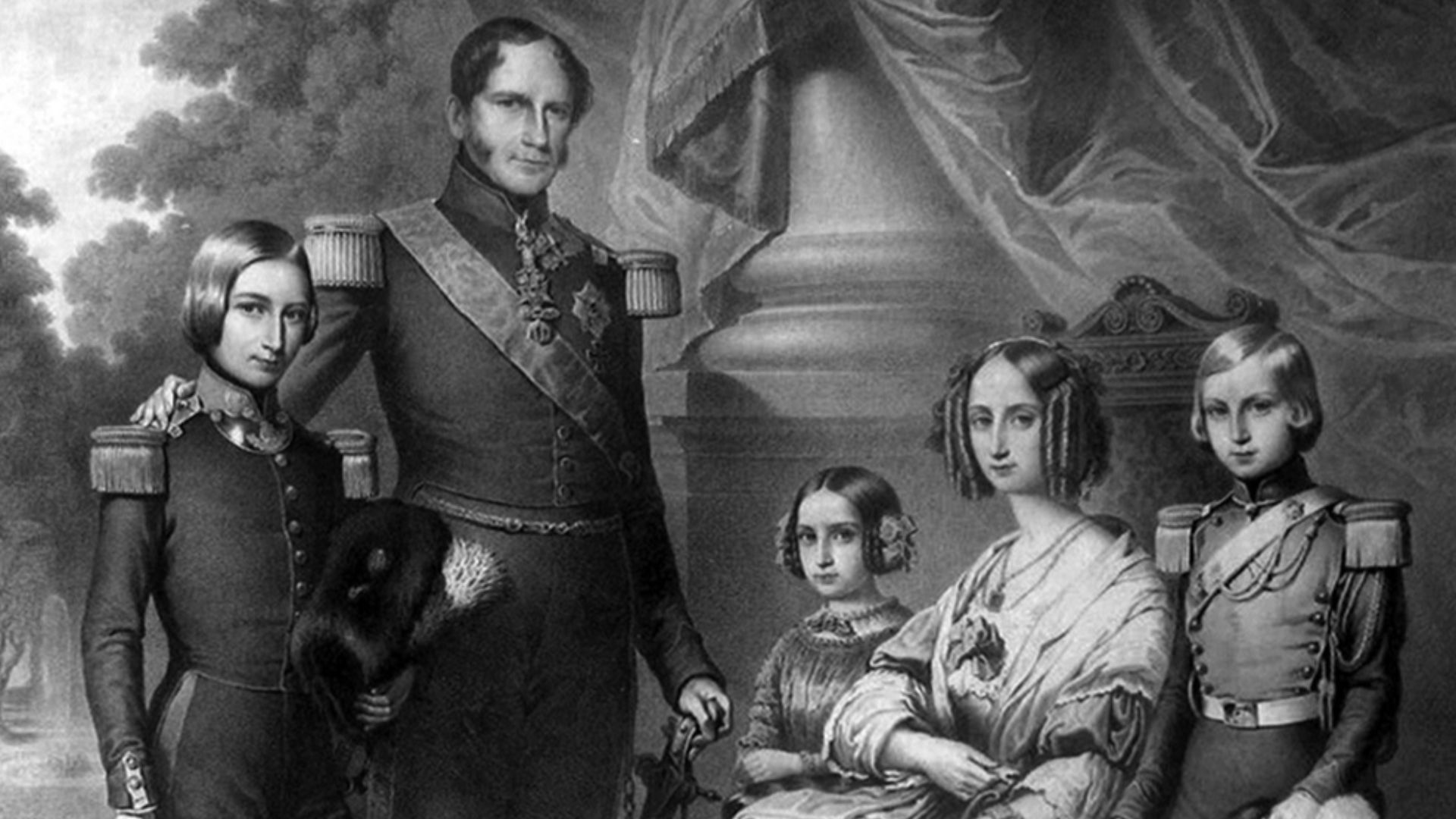 File:Drawing of the family of King Leopold I of Belgium.jpg
