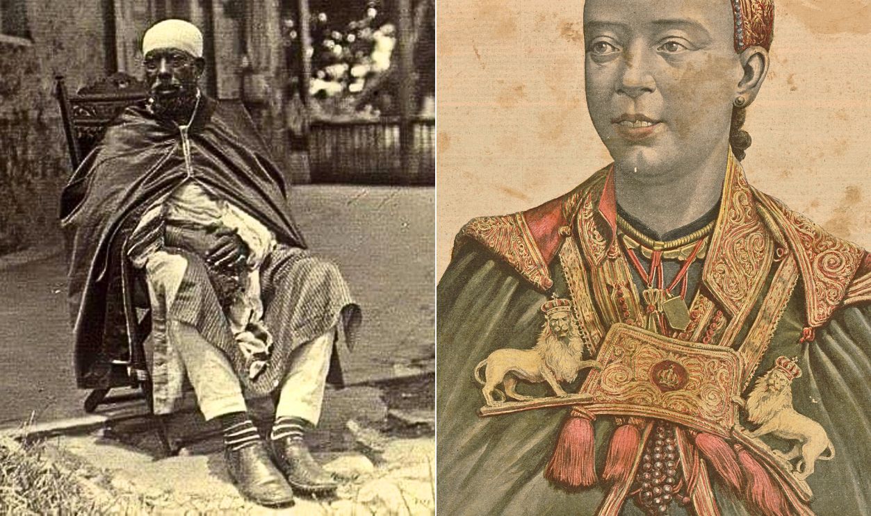 Emperor Menelik II And Empress Taytu Betul