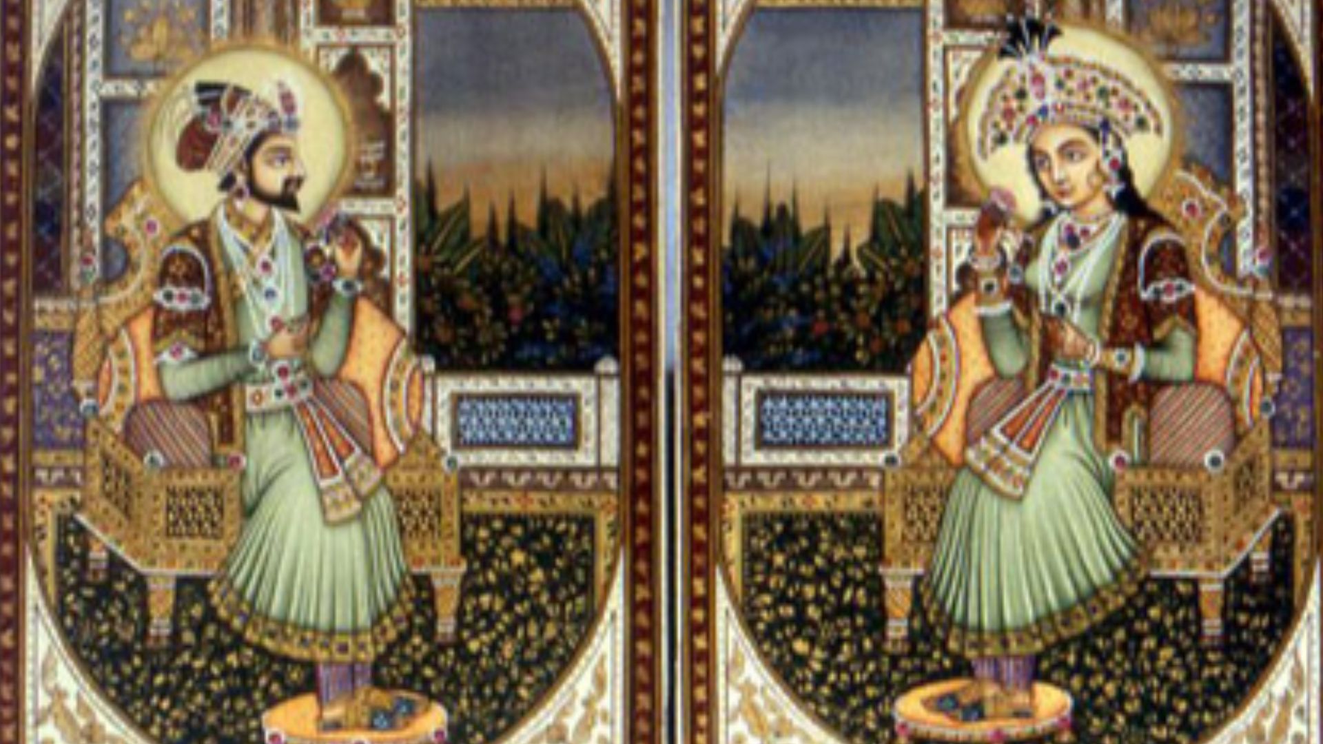 File:Shah Jahan and Mumtaz Mahal.jpg
