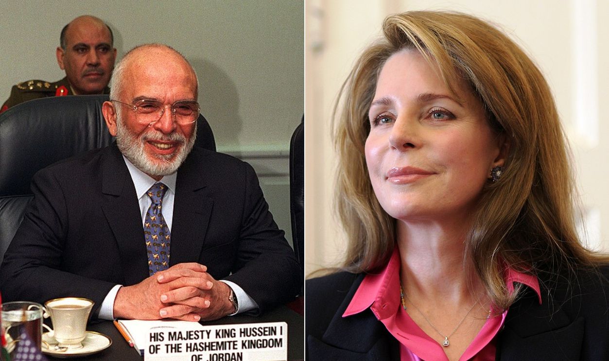 King Hussein And Queen Noor