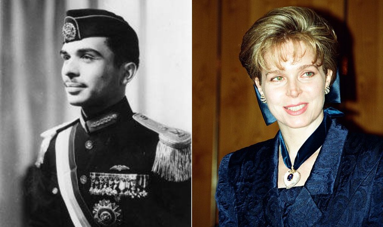 King Hussein And Queen Noor
