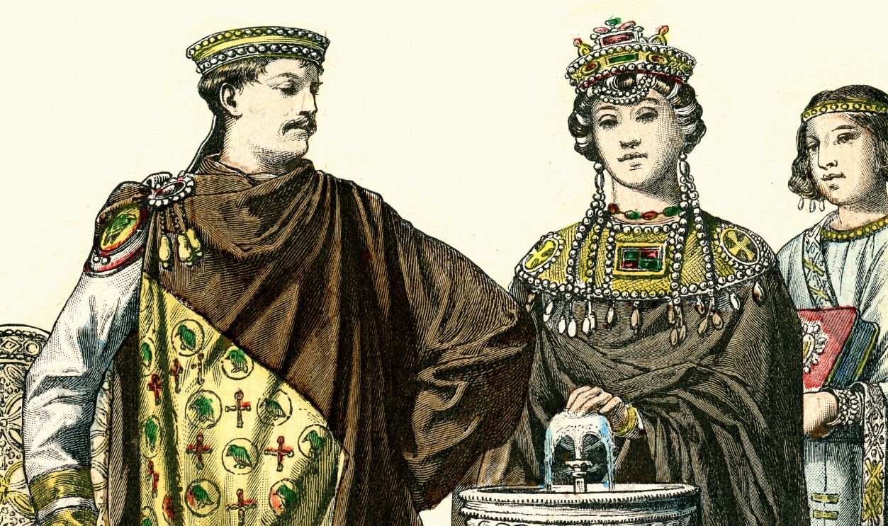 Emperor Justinian I and Empress Theodora